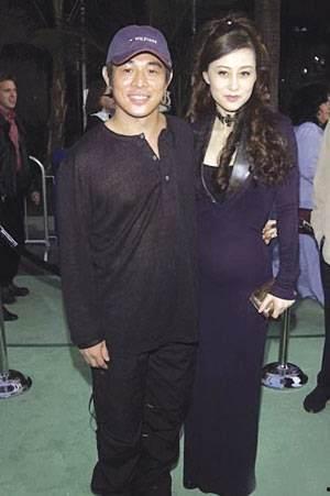 李连杰老婆利智照片